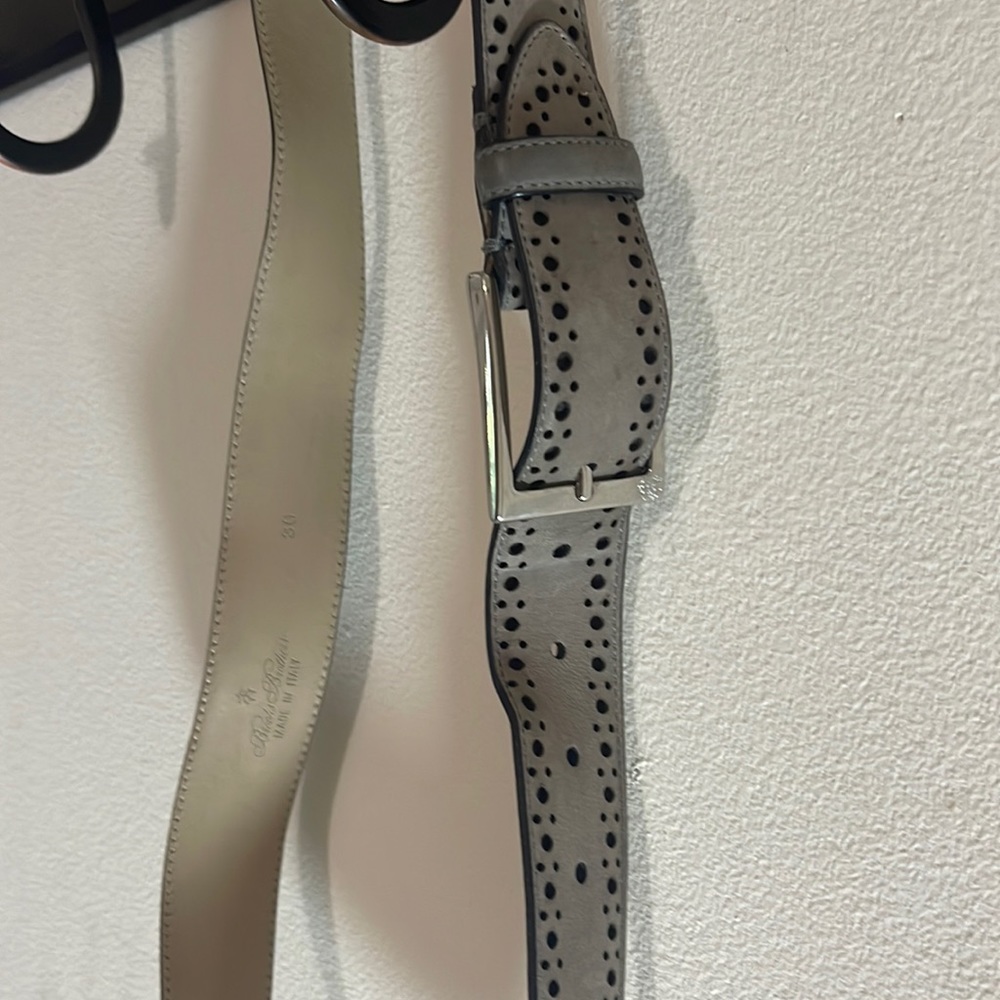 Mens grey belt size 36
